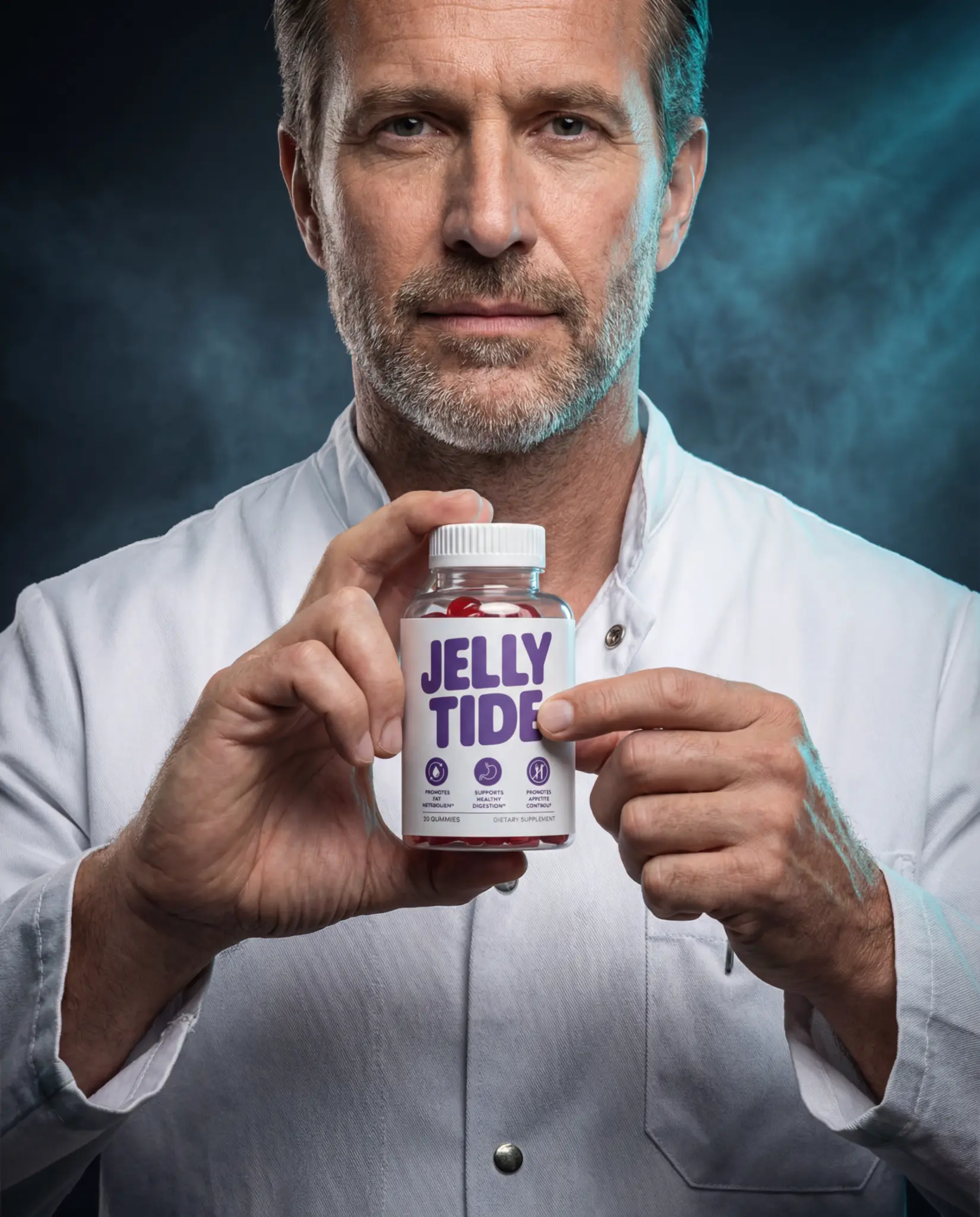 Single Jelly Tide chewable gummy — plant-based daily metabolism support